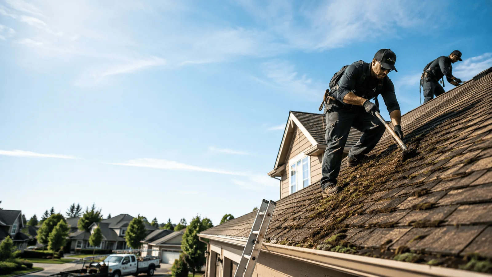 Roof Moss Removal in Aline, OK near me